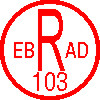 R-512 R "Reject" Stamp in Red Ink