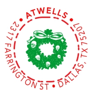 Looking for a Holiday Wreath Address Stamp for the holidays? At Fred Lake, we have customizable address stamps to spread cheer this holiday season. Order now!