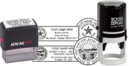 Traditional Self-Inker  Notary & Professional Hand Stamps