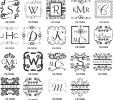 Monogram Stamps - Square
