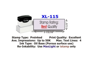XL-115 - MaxLight XL2-115 Preink