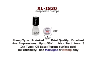 istamp IS-30 preinked stamp