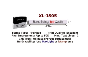 XL-IS05 - istamp IS-05 Preink 
