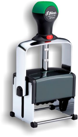 Shiny® Model HM-6106 Heavy Metal Self-Inking Dater
with a 1-5/16in. X 2-3/16in. Impression Area.