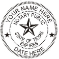 PSI 4141 Notary Stamp