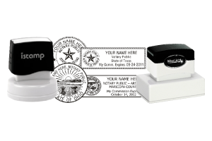Notary Seal Preinked Stamps