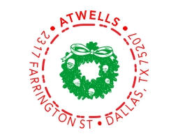 Shop for affordable office supplies at Fred Lake. Browse our catalog and purchase your 2-Color Holiday Wreath Address Stamp here.