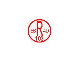 R-512 R "Reject" Stamp in Red Ink