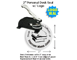 The Shiny® Desk Style Embosser Seal includes heavy-duty steel construction and rubber feet which provide a stable, scratch-free platform for high-volume embossing jobs. Order now!