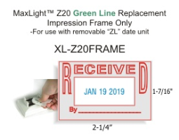 XL-Z20FRAME - MaxLight Z20 Preink Dater Frame