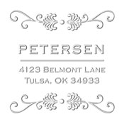Fred Lake connects people with stamps, embossers, and other desk products. Purchase your Custom Scroll Design Address Embosser here.