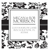 Custom Pattern Design Address Stamp CS-50040