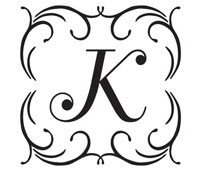 Custom Square Monogram Stamp - CS-70016