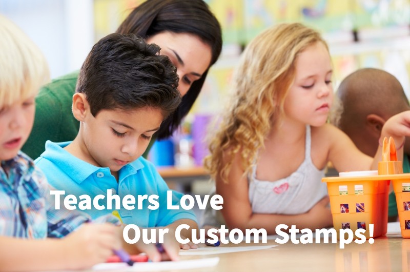 Custom Stamps for Teachers