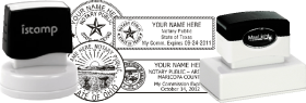 Notary Seal Preinked Stamps