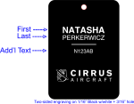 Cirrus Aircraft Logo Badges