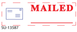 MAILED+2+Color%3cBR%3ePre-inked+Stamp