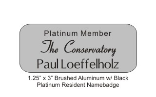Conservatory Platinum Resident