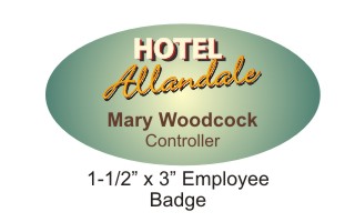 Hotel Allandale Staff Badge