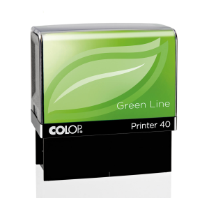 Green Line Printer 40 Self-inking stamp from COLOP