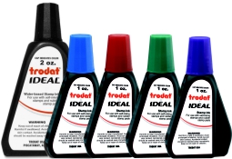 Featuring embossers, stamps, and more, our catalog is sure to leave a lasting impression. Buy a 2oz. Bottle Trodat®, IDEAL® Stamp Ink here.
