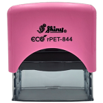 The most popular size for address and office use from our THINK PINK series.  Impression Size: 7/8in. X 2-3/8in. (22 x 58mm).  Up to 6 lines of text or upload your custom image.