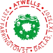 Looking for a Holiday Wreath Address Stamp for the holidays? At Fred Lake, we have customizable address stamps to spread cheer this holiday season. Order now!
