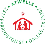 At Fred Lake, we have Christmas-themed stamps for even more holiday cheer. Browse our color options and order today!