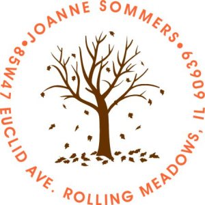 View our 2-Color Autumn Tree Designer Address Stamp here, and discover our embossers, stamps, and other products that will leave a lasting impression.